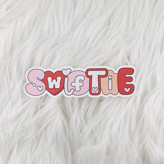 Swiftie // Large Matte Deco Sticker for Journals