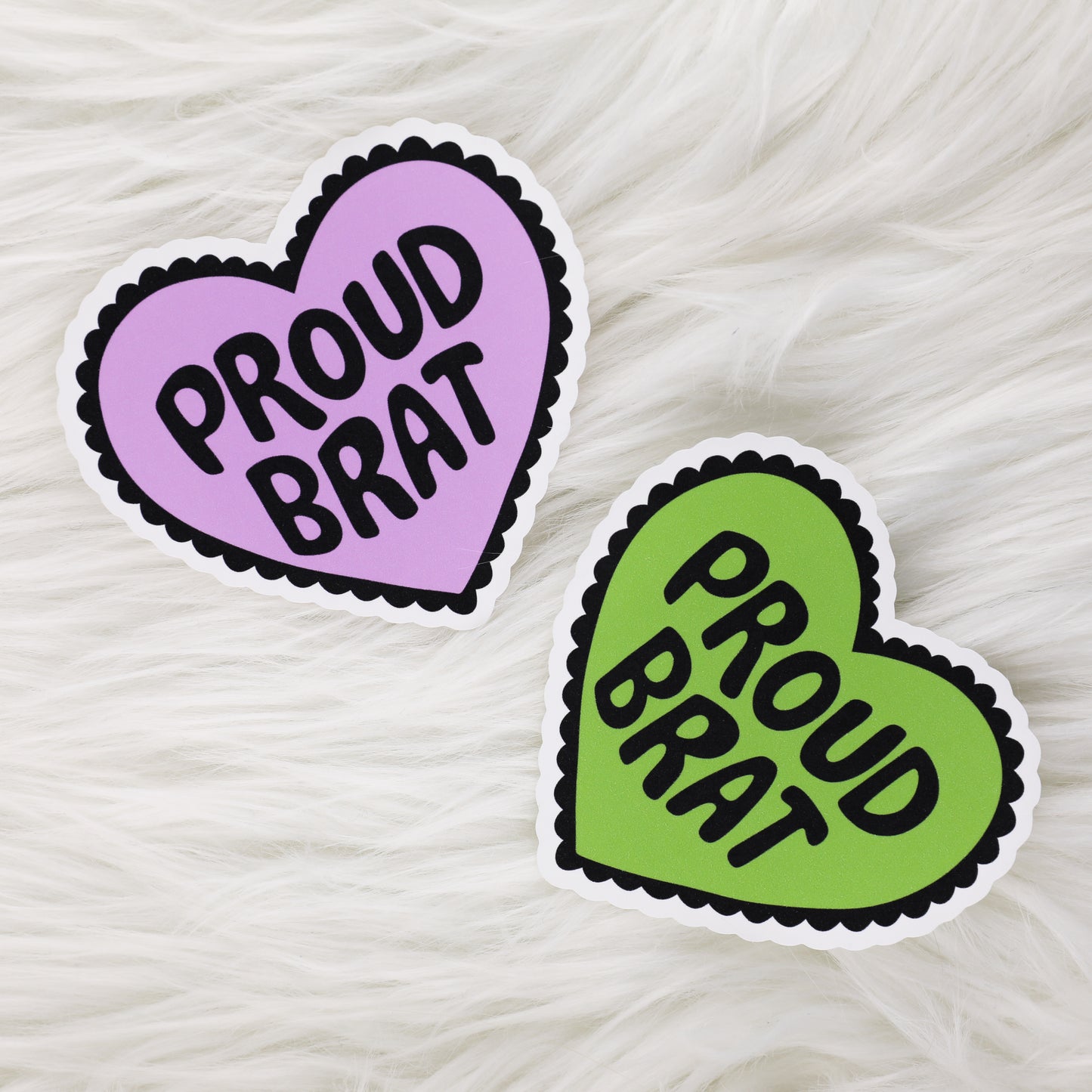 Proud Brat // Large Matte Deco Sticker for Journals