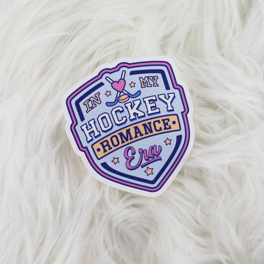 Hockey Romance Era // Large Matte Deco Sticker for Journals