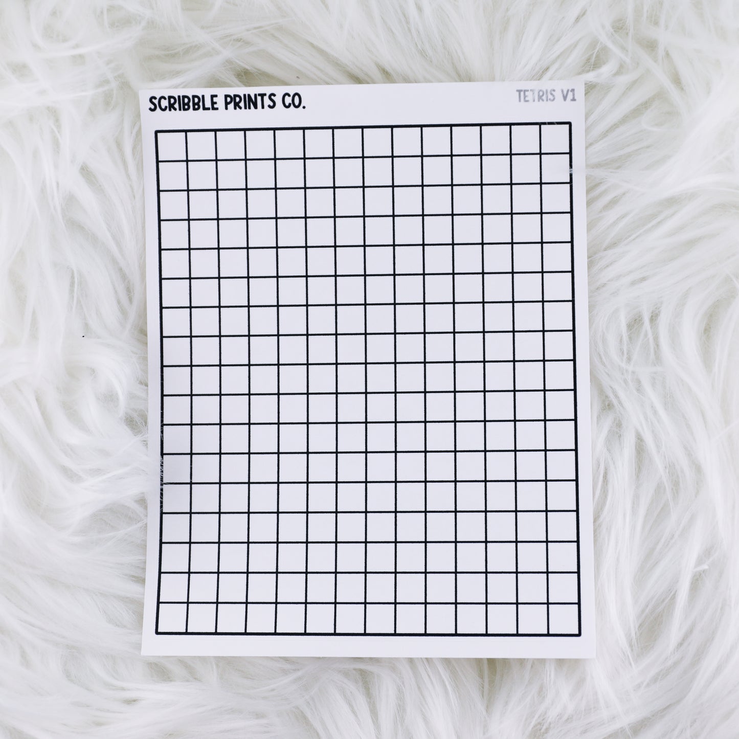 Tetris V1 // Matte Journal Stickers