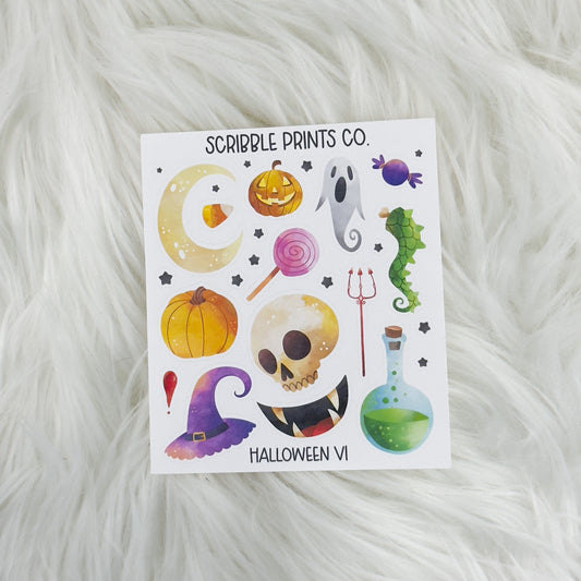 Halloween V1 - Deco // Matte Journal Stickers