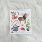 Christmas Animals V1 - Deco // Matte Journal Stickers