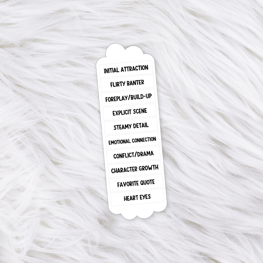 Annotation Guide Bookmarks // Matte Sticker