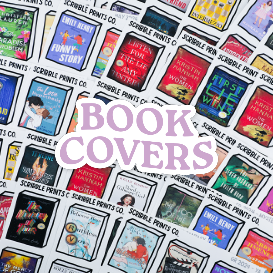 Book Covers - GR // Matte Journal Stickers