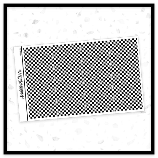 Checker - Bougie Box Underlays // Foil