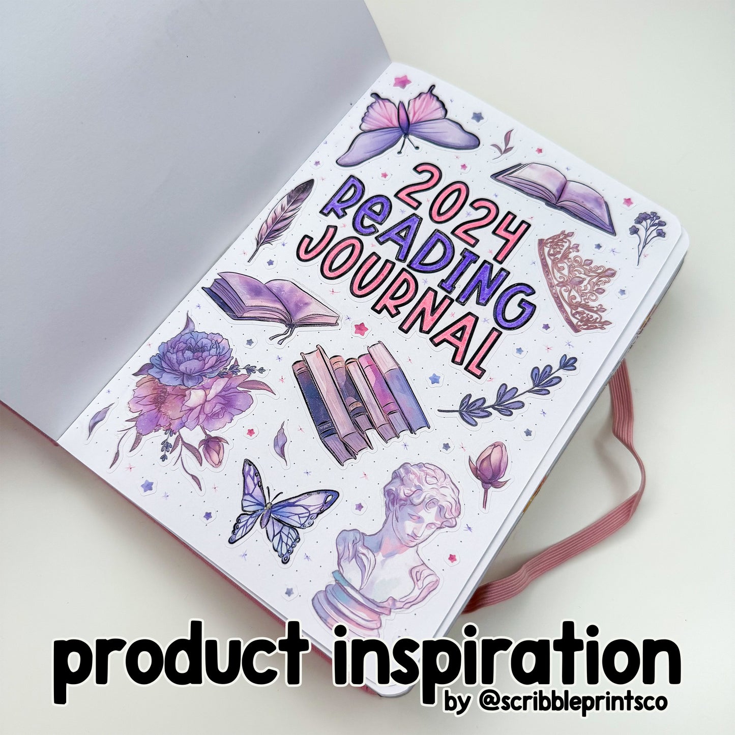 Princess Academia V2 - Deco // Matte Journal Stickers