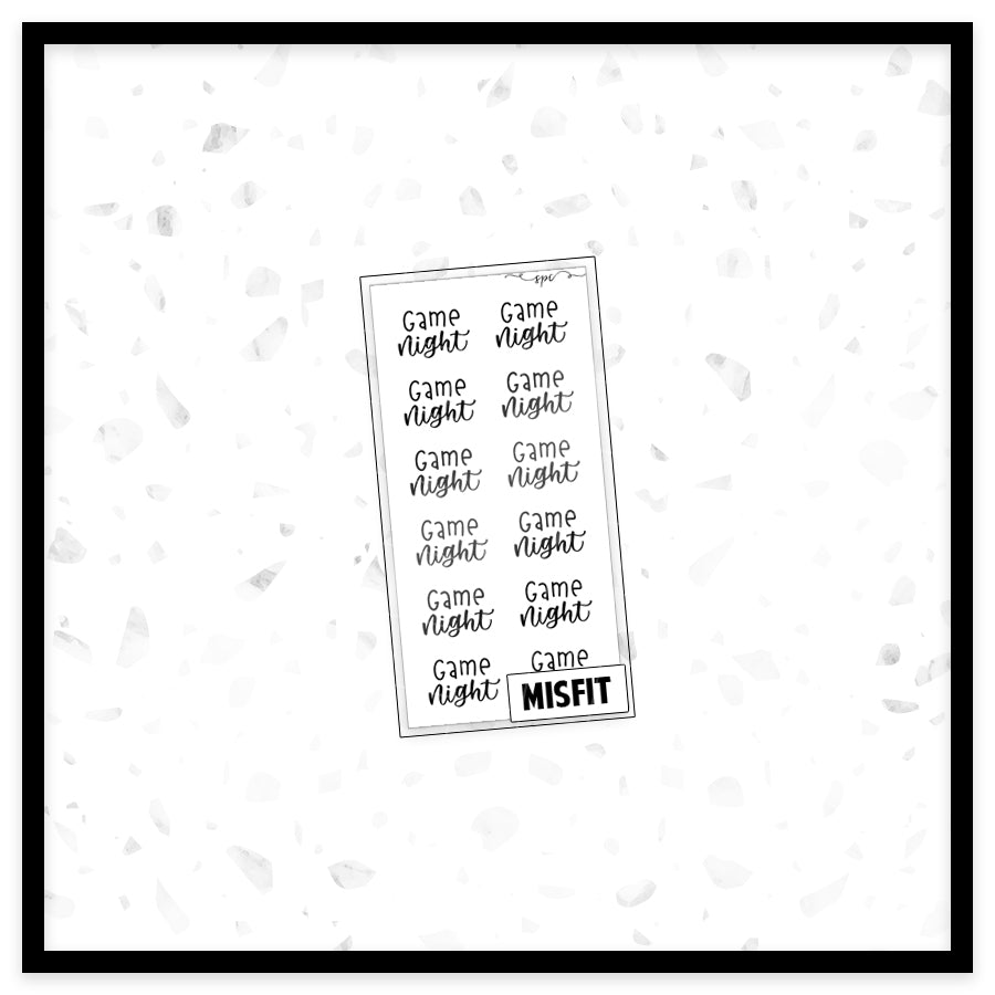 » Script - Foil Misfit Sticker Grab Bag! (100% off)