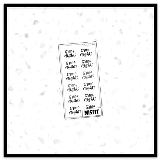 » Script - Foil Misfit Sticker Grab Bag! (100% off)